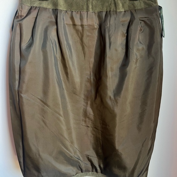 NWT Global Identity G-Ill vintage leather midi skirt - Picture 13 of 14